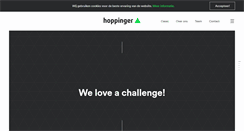 Desktop Screenshot of hoppinger.com
